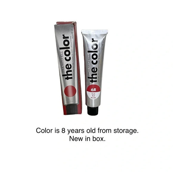 Paul Mitchell The Color 6R Dark Red Blonde Permanent Haircolor - Picture 1 of 10